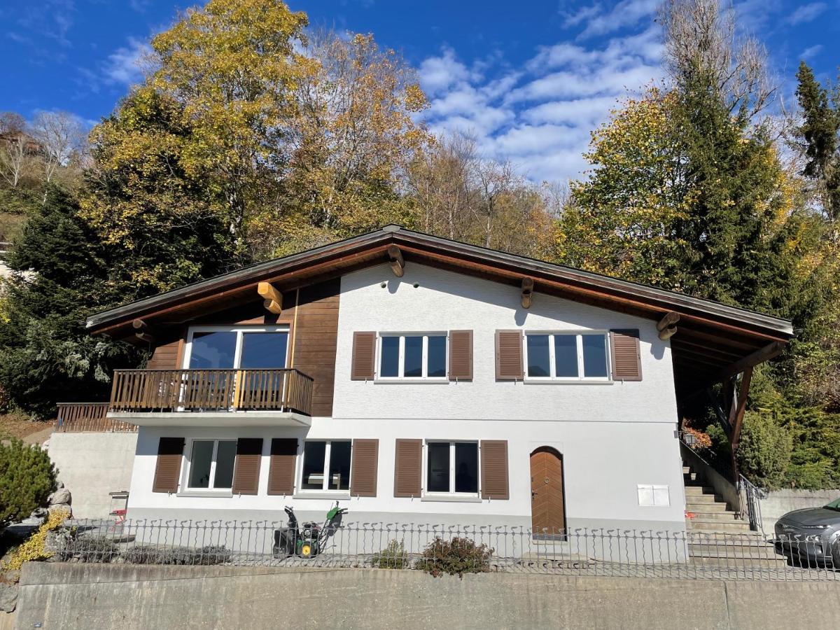 Casa Campanula Villa Laax Bagian luar foto