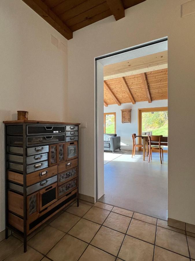Casa Campanula Villa Laax Bagian luar foto