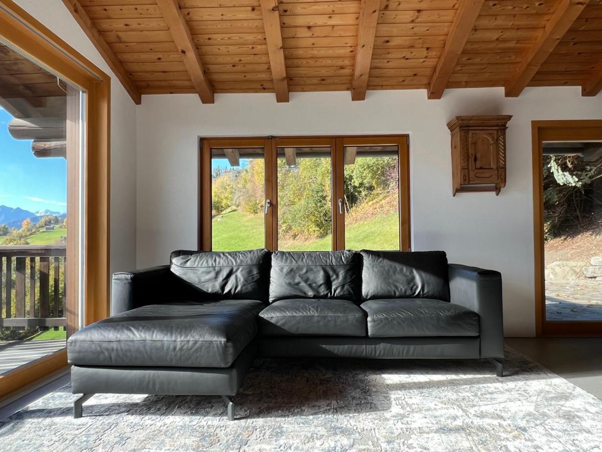 Casa Campanula Villa Laax Bagian luar foto