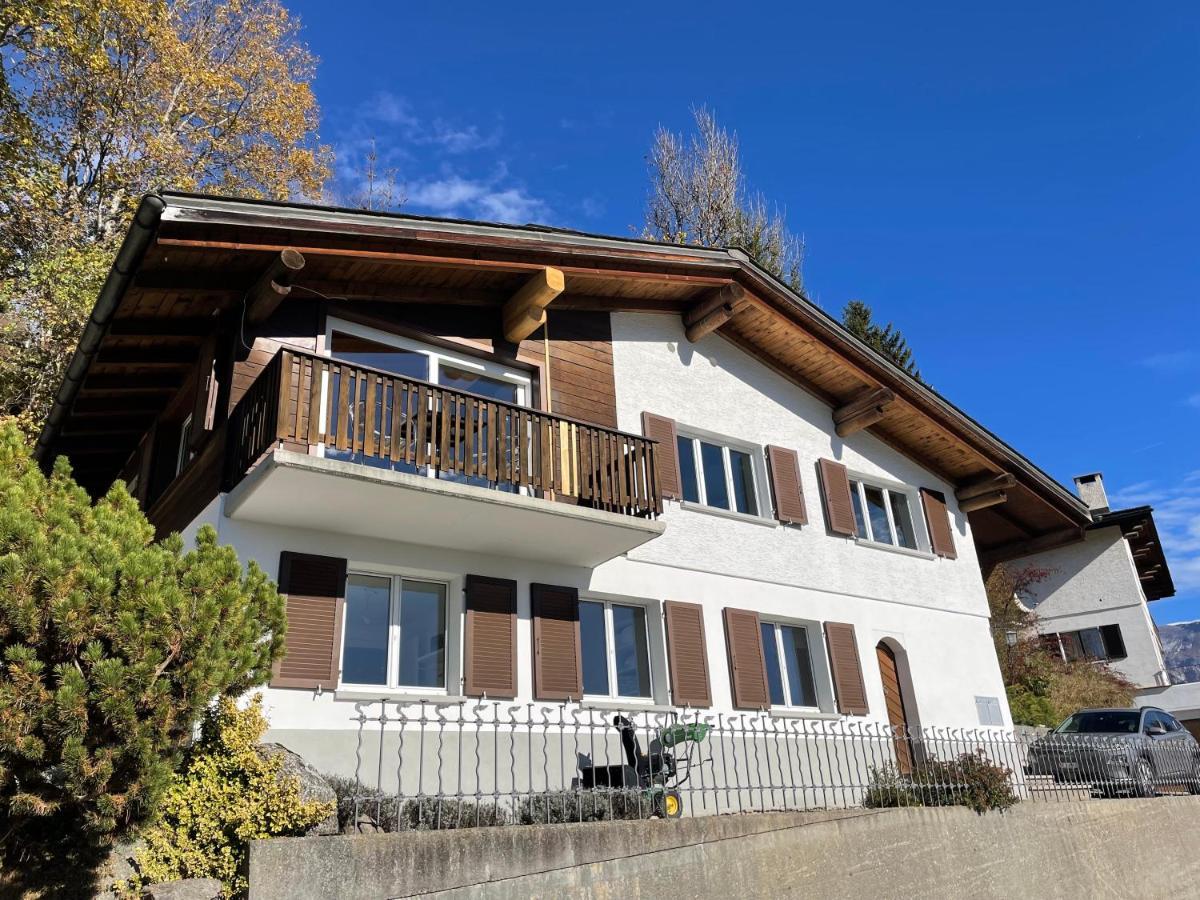 Casa Campanula Villa Laax Bagian luar foto