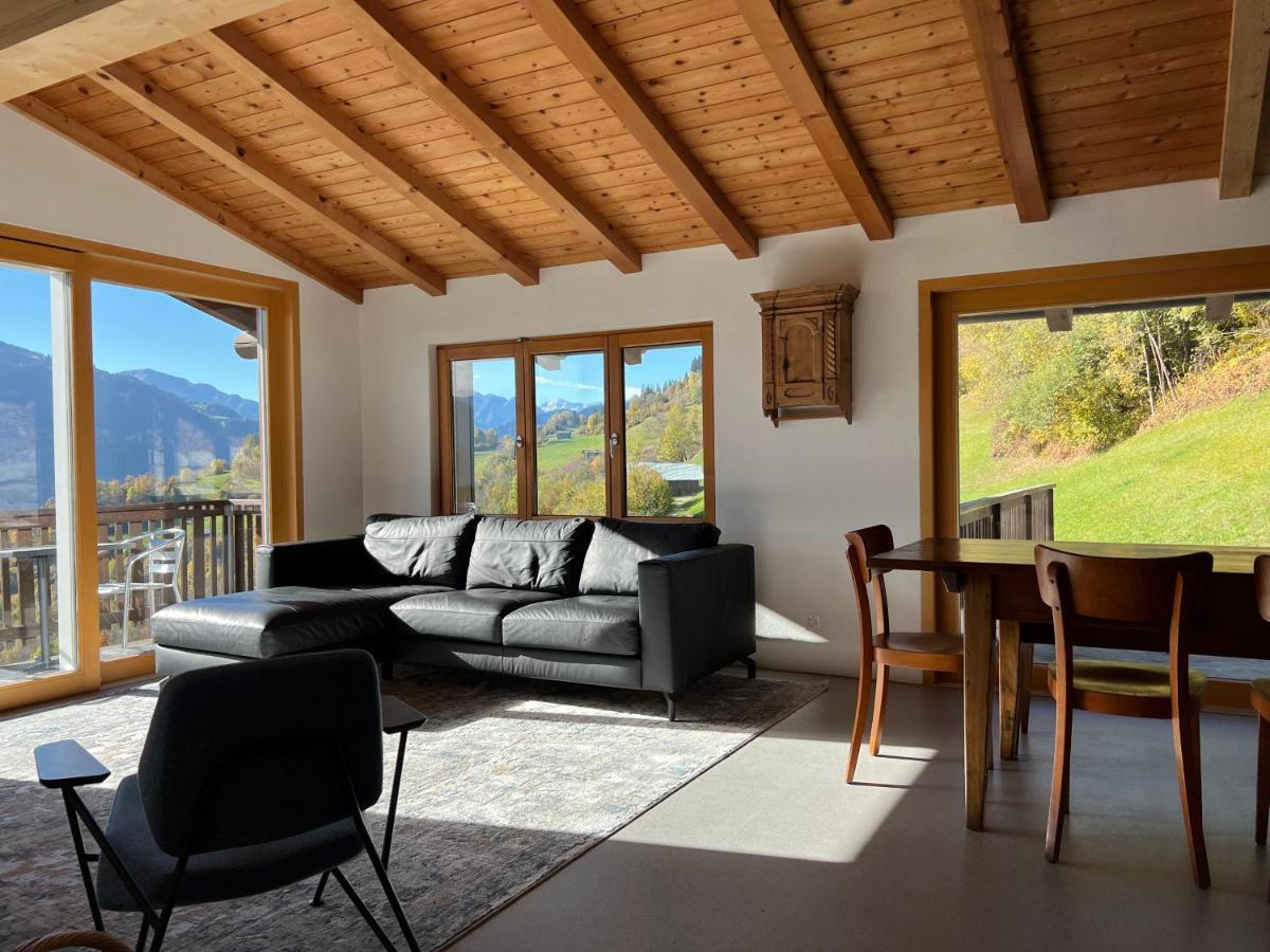 Casa Campanula Villa Laax Bagian luar foto