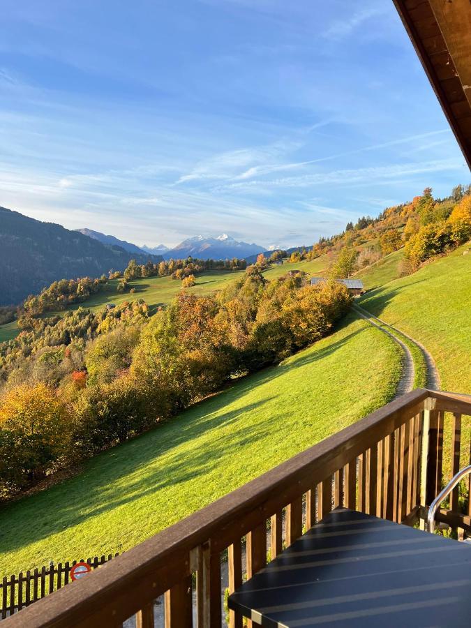 Casa Campanula Villa Laax Bagian luar foto