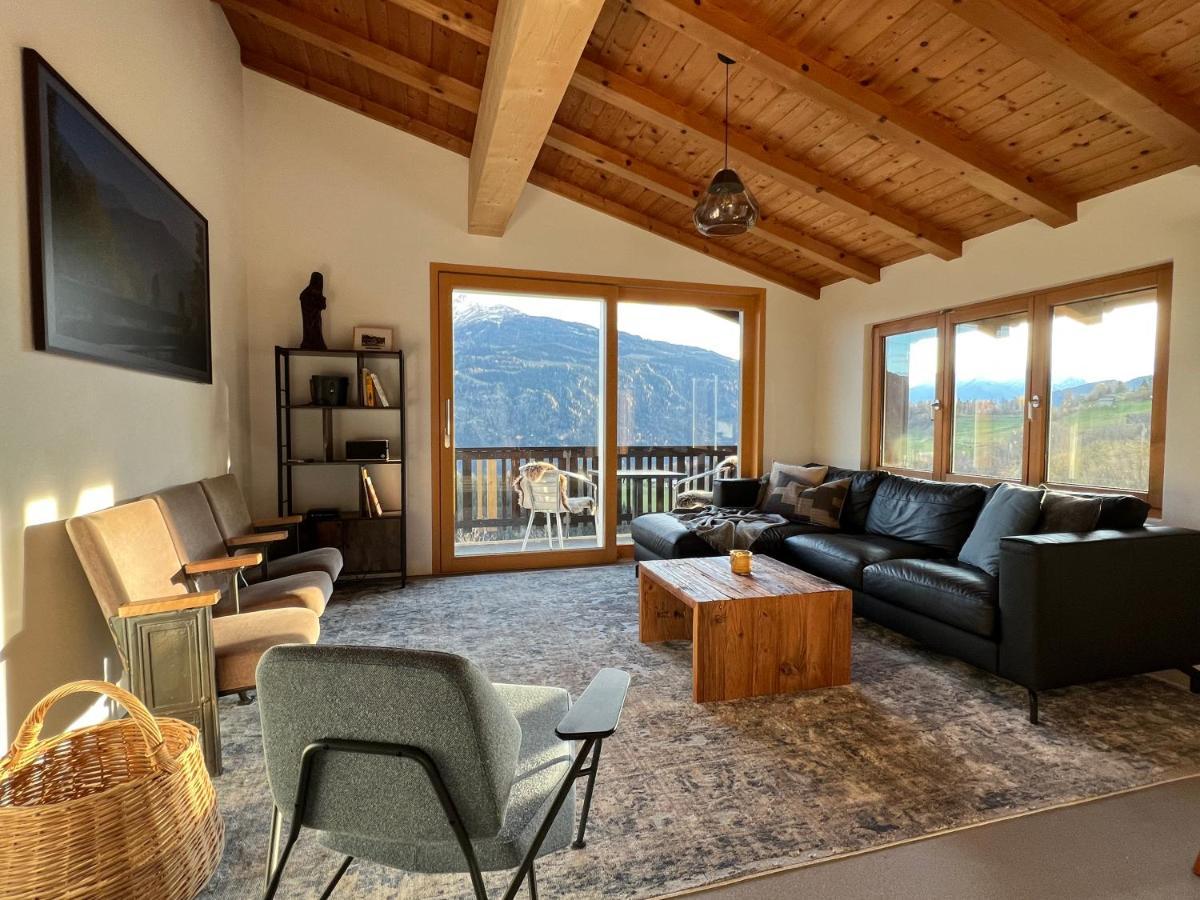Casa Campanula Villa Laax Bagian luar foto