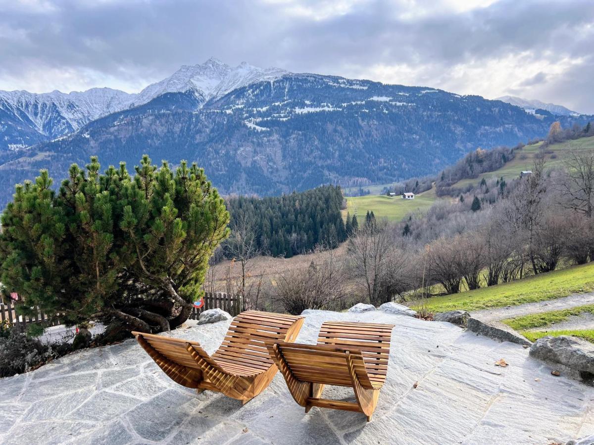 Casa Campanula Villa Laax Bagian luar foto