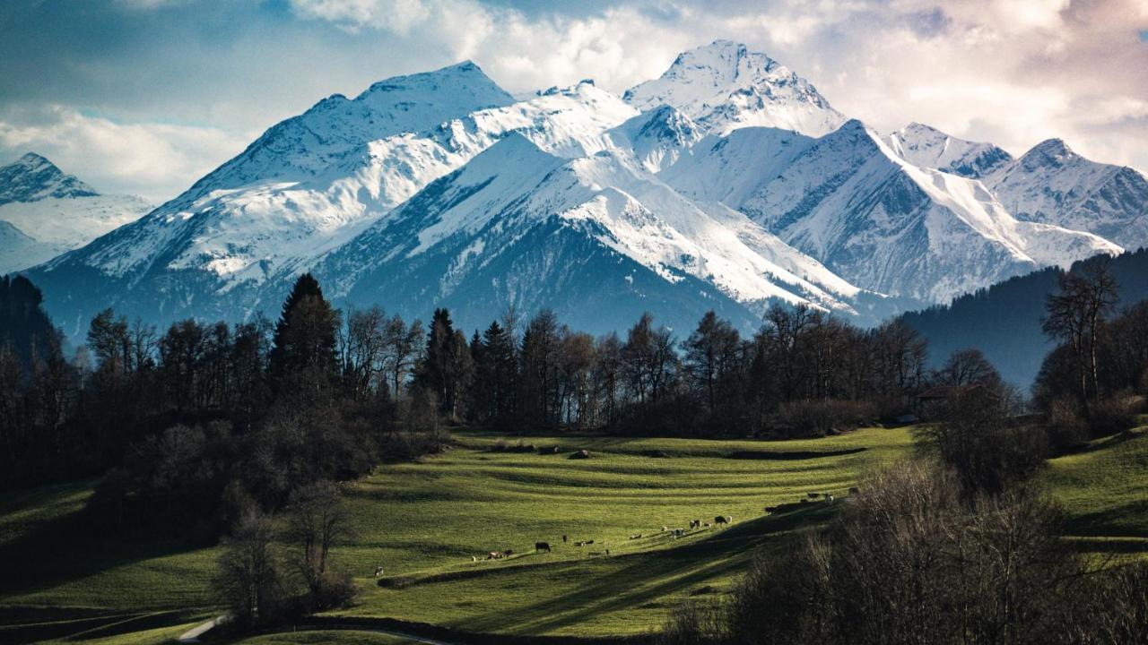 Casa Campanula Villa Laax Bagian luar foto